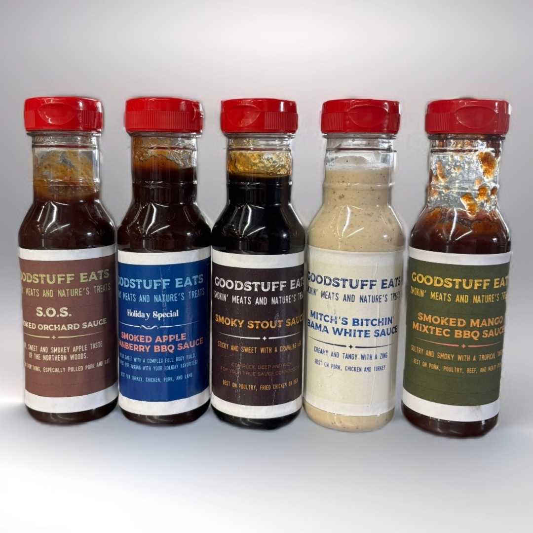 Goodstuff Eats Ultimate BBQ Sauce 5-Pack